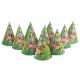 Themez Only Jungle Paper Cone Hats 10 Piece Pack